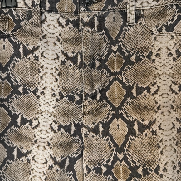 Hudson snakeskin print -  Barbara jeans - Picture 2 of 7